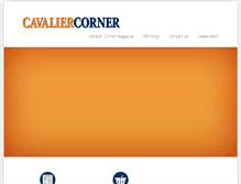 Tablet Screenshot of cavaliercorneronline.com